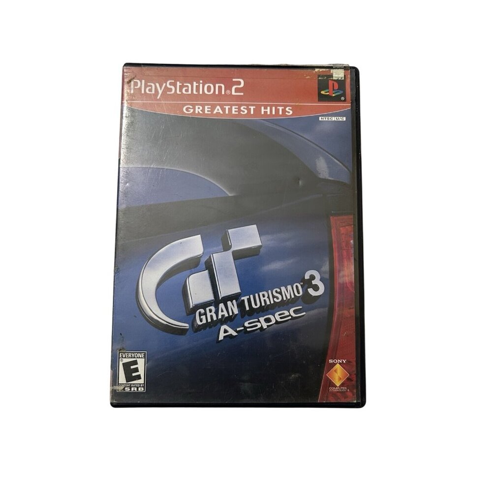Gran Turismo 3 A-spec Sony PlayStation 2 PS2 Complete Video Game Gaming